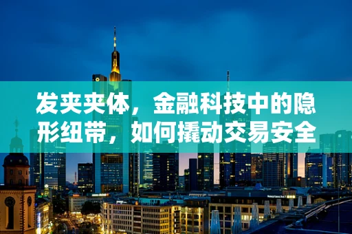 发夹夹体，金融科技中的隐形纽带，如何撬动交易安全新杠杆？