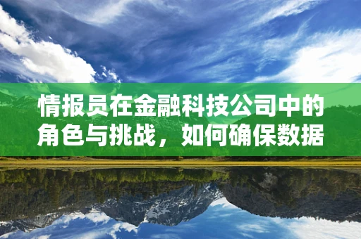 情报员在金融科技公司中的角色与挑战，如何确保数据安全与高效决策？