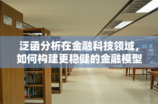 泛函分析在金融科技领域，如何构建更稳健的金融模型？