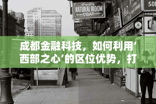 成都金融科技，如何利用‘西部之心’的区位优势，打造创新金融生态？