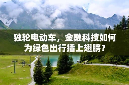 独轮电动车，金融科技如何为绿色出行插上翅膀？