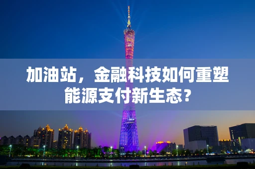 加油站，金融科技如何重塑能源支付新生态？