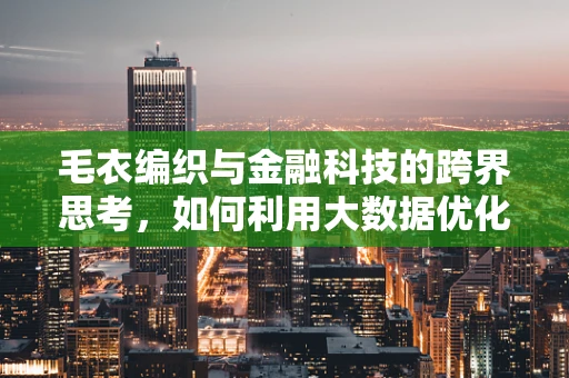 毛衣编织与金融科技的跨界思考，如何利用大数据优化供应链管理？