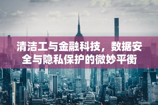 清洁工与金融科技，数据安全与隐私保护的微妙平衡