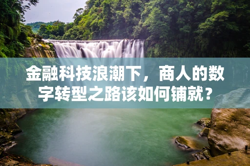 金融科技浪潮下，商人的数字转型之路该如何铺就？