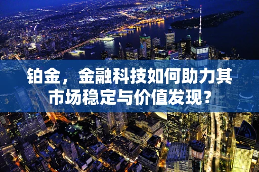 铂金，金融科技如何助力其市场稳定与价值发现？