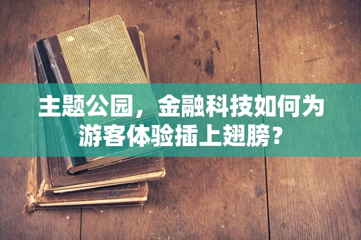 主题公园，金融科技如何为游客体验插上翅膀？