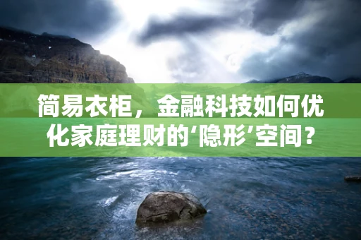 简易衣柜，金融科技如何优化家庭理财的‘隐形’空间？